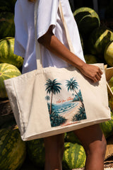 CARIBBEAN SOUL logo tote bag