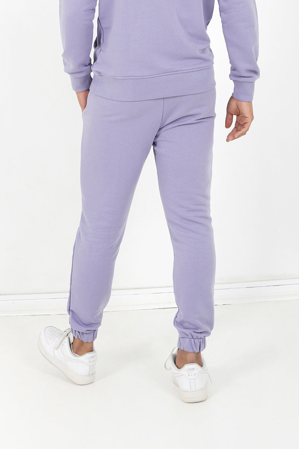 Jogging soft logo brodé Violet