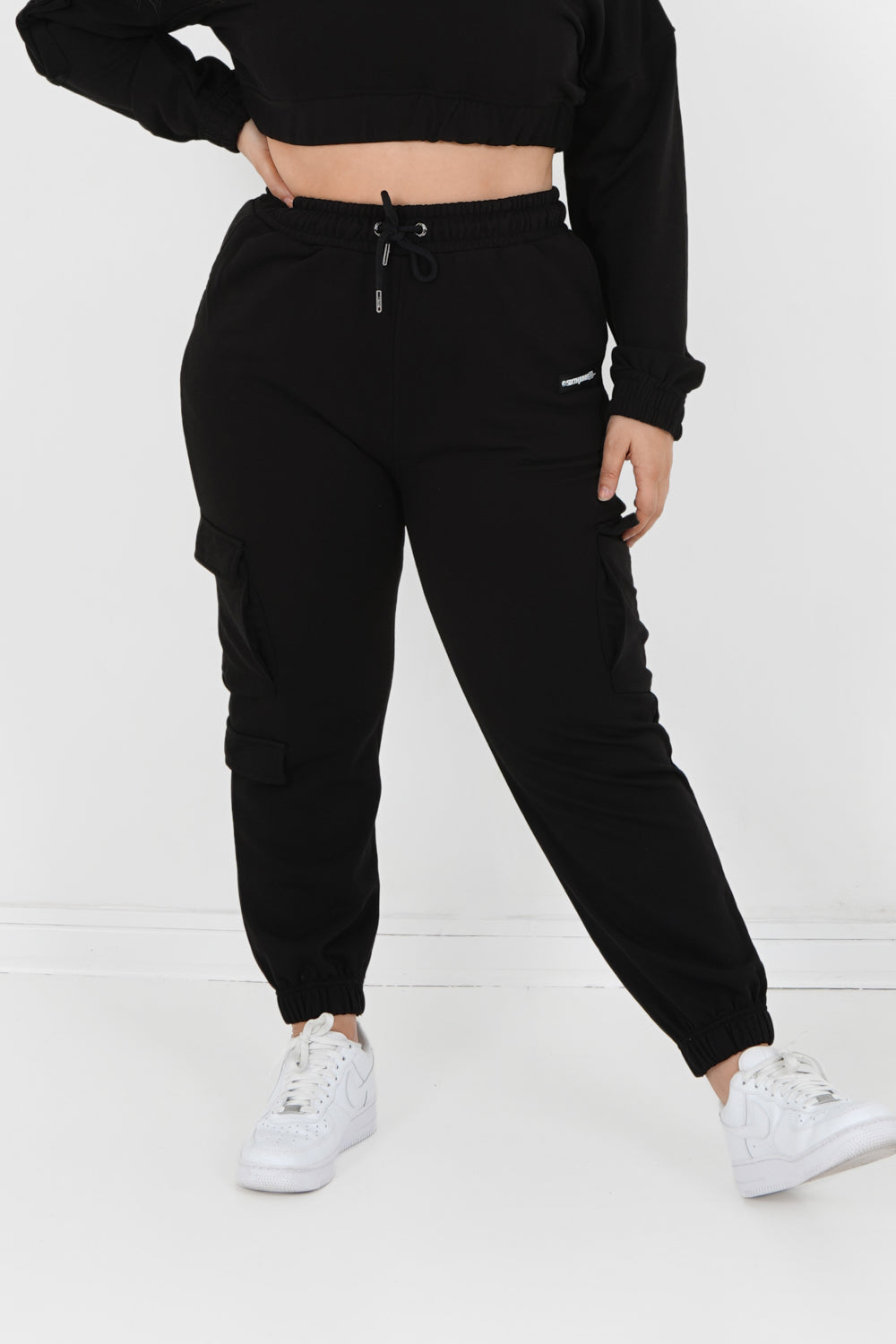 Jogging poches cargo Noir