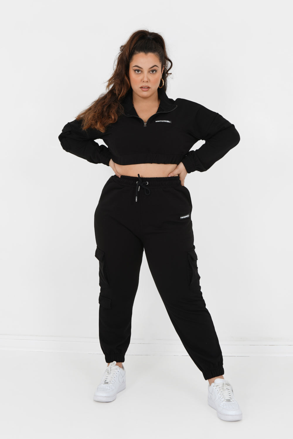 Jogging poches cargo Noir