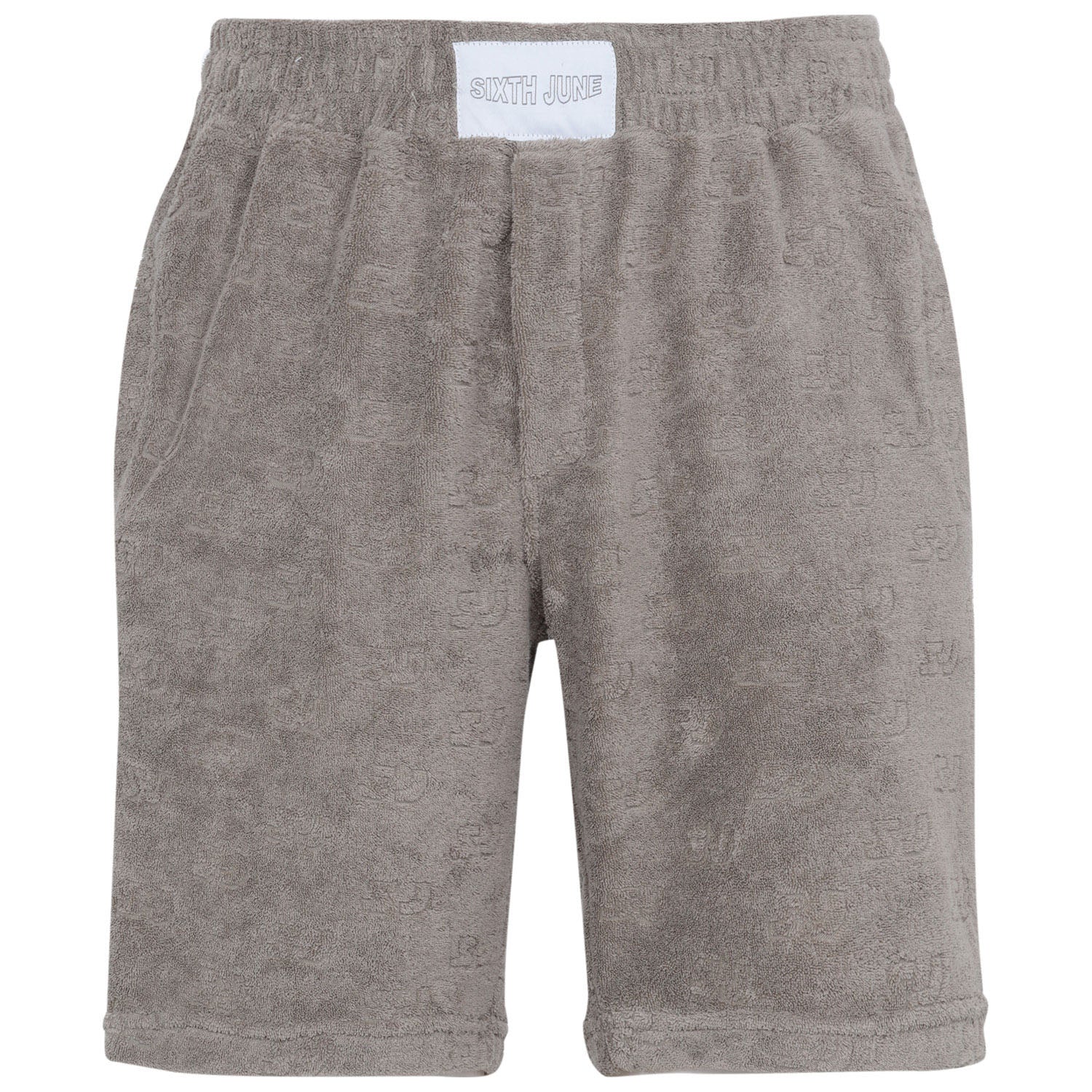 Sixth June - Short towel monogramme Vert kaki