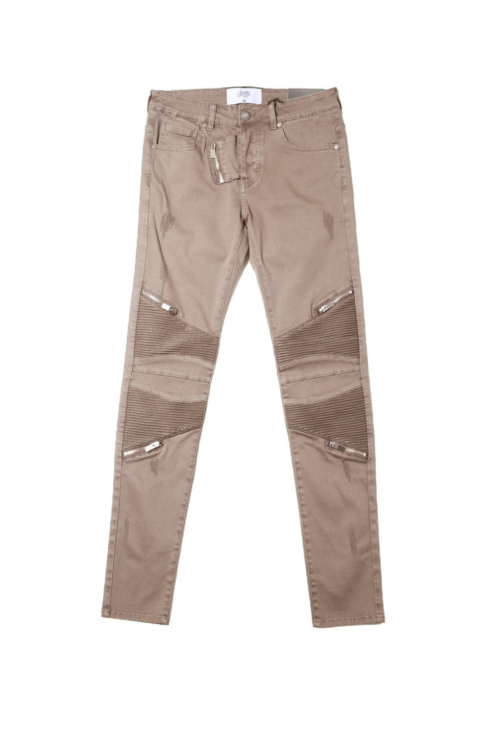 Jean biker beige M2246HDE