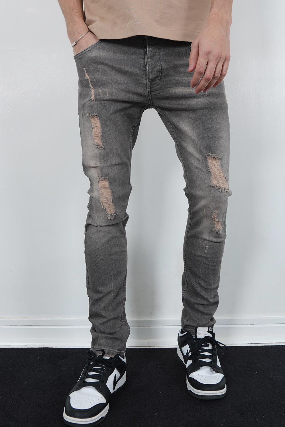 Sixth June - skinny destroyed denim