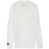 Sixth June - T-shirt col montant côtelé blanc