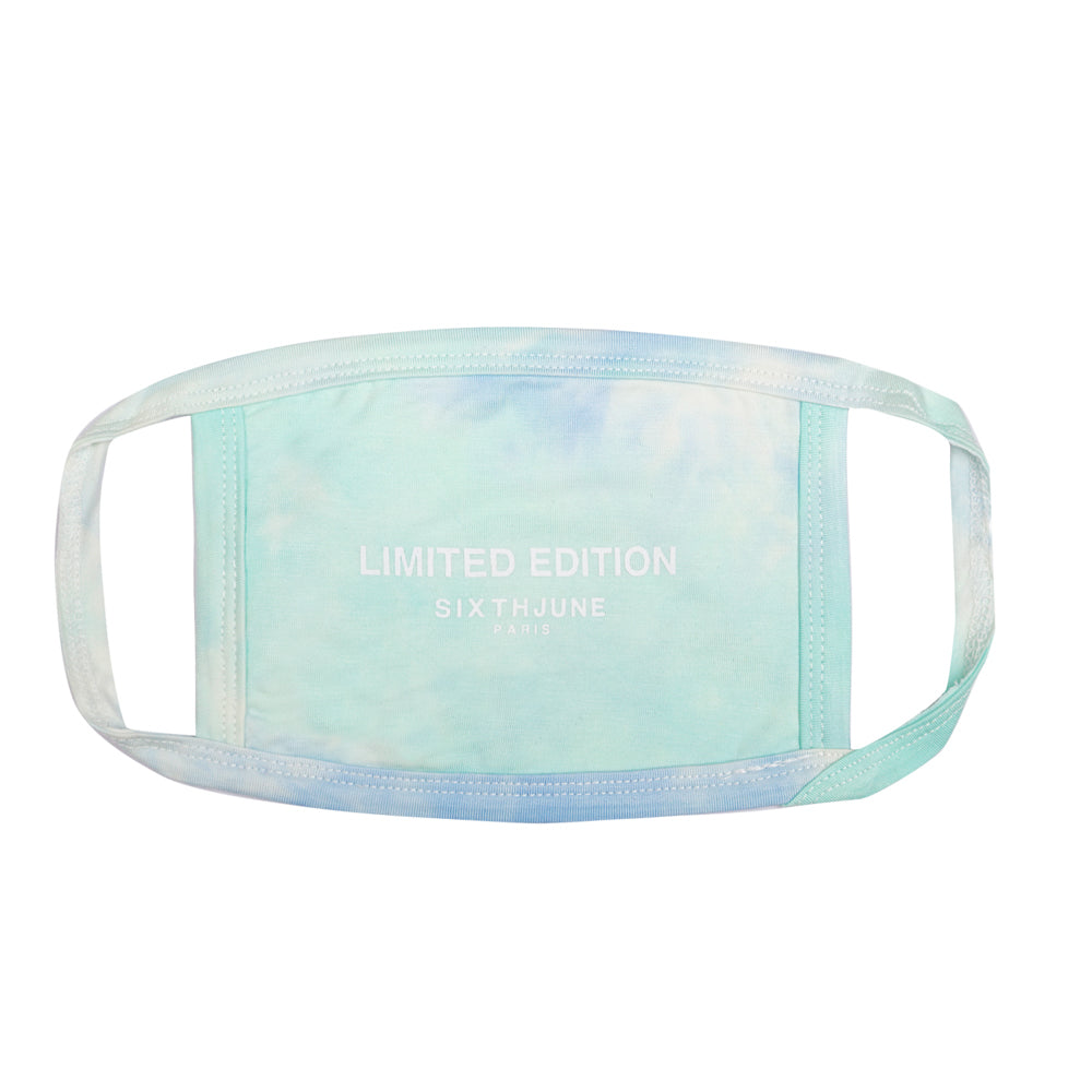Sixth June - Masque tie dye Limited Edition vert clair