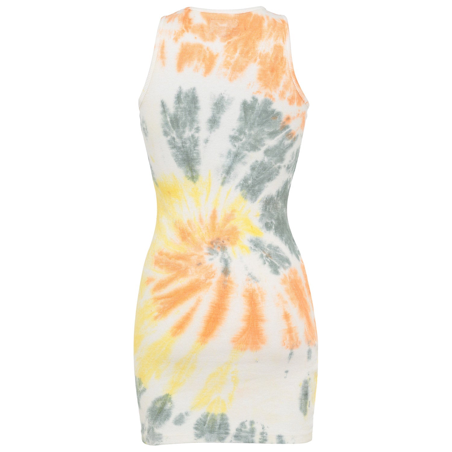 Sixth June - Robe tie dye spiral Orange