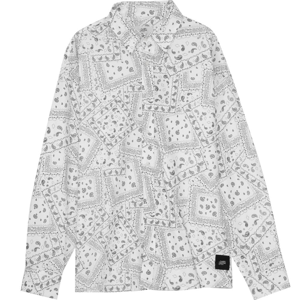 Sixth June - Chemise imprimé bandana blanc