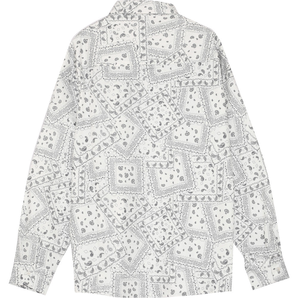 Sixth June - Chemise imprimé bandana blanc