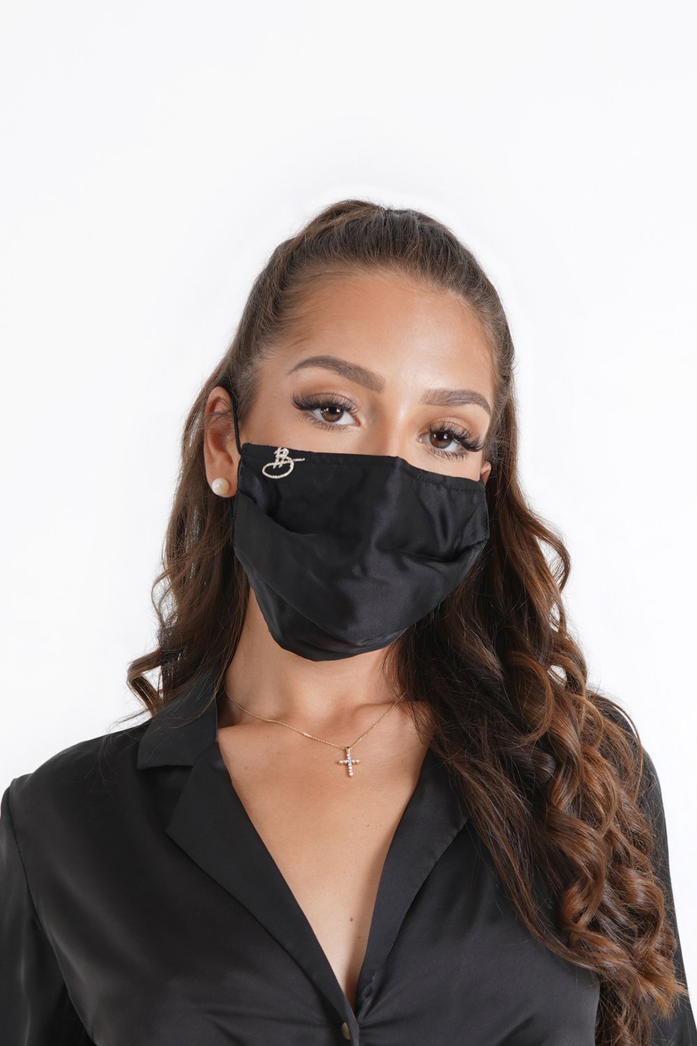 Sixth June - HELENA BU | Masque satiné Noir