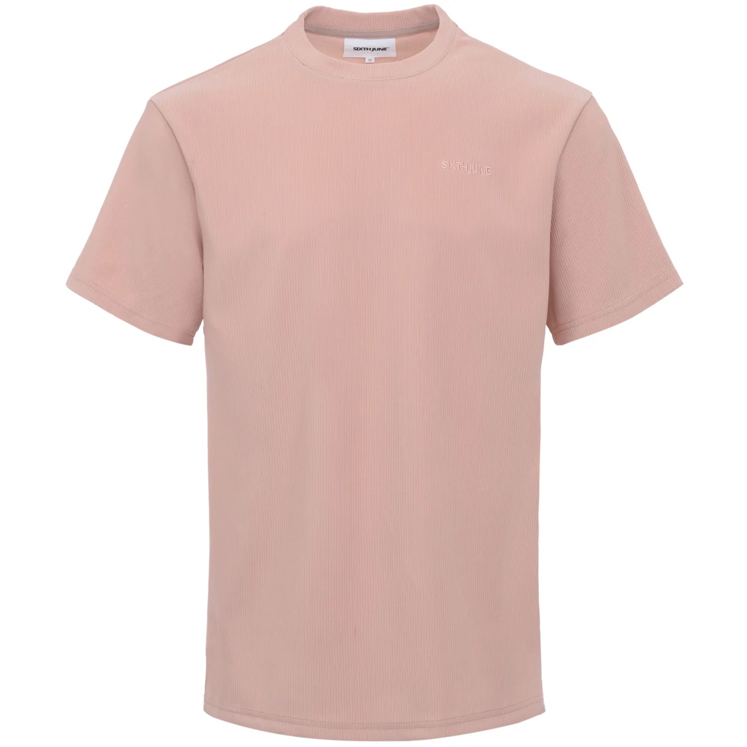 Sixth June - T-shirt plissé manches courtes Beige