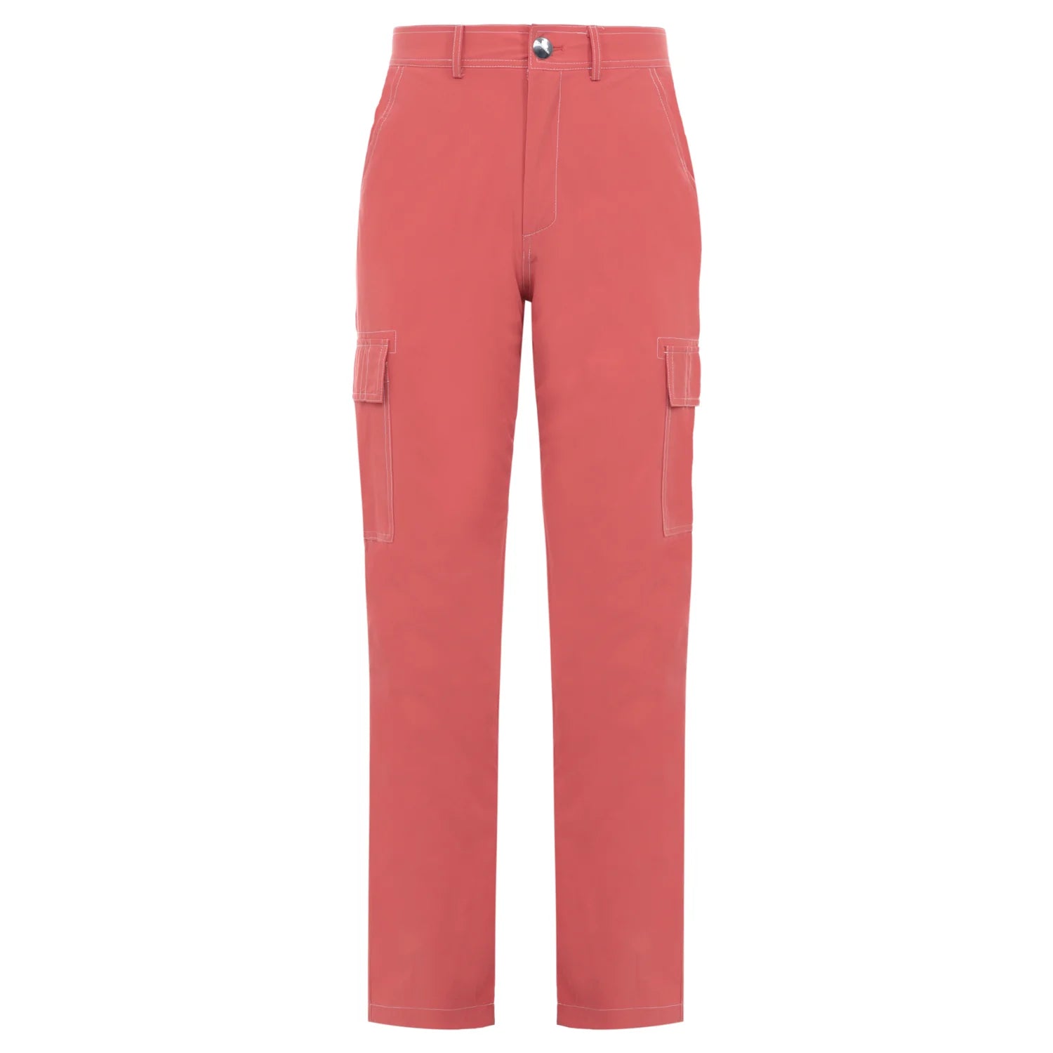 Sixth June - Pantalon fluide cargo Rose foncé
