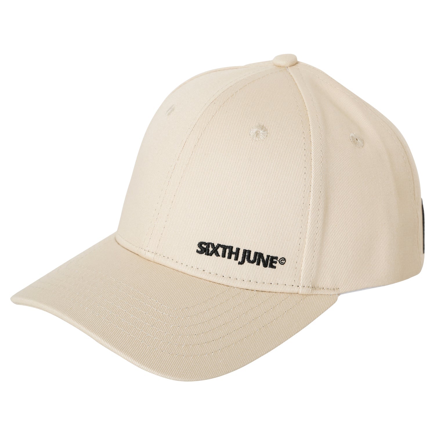 Sixth June - Casquette logo brodé mixte Beige