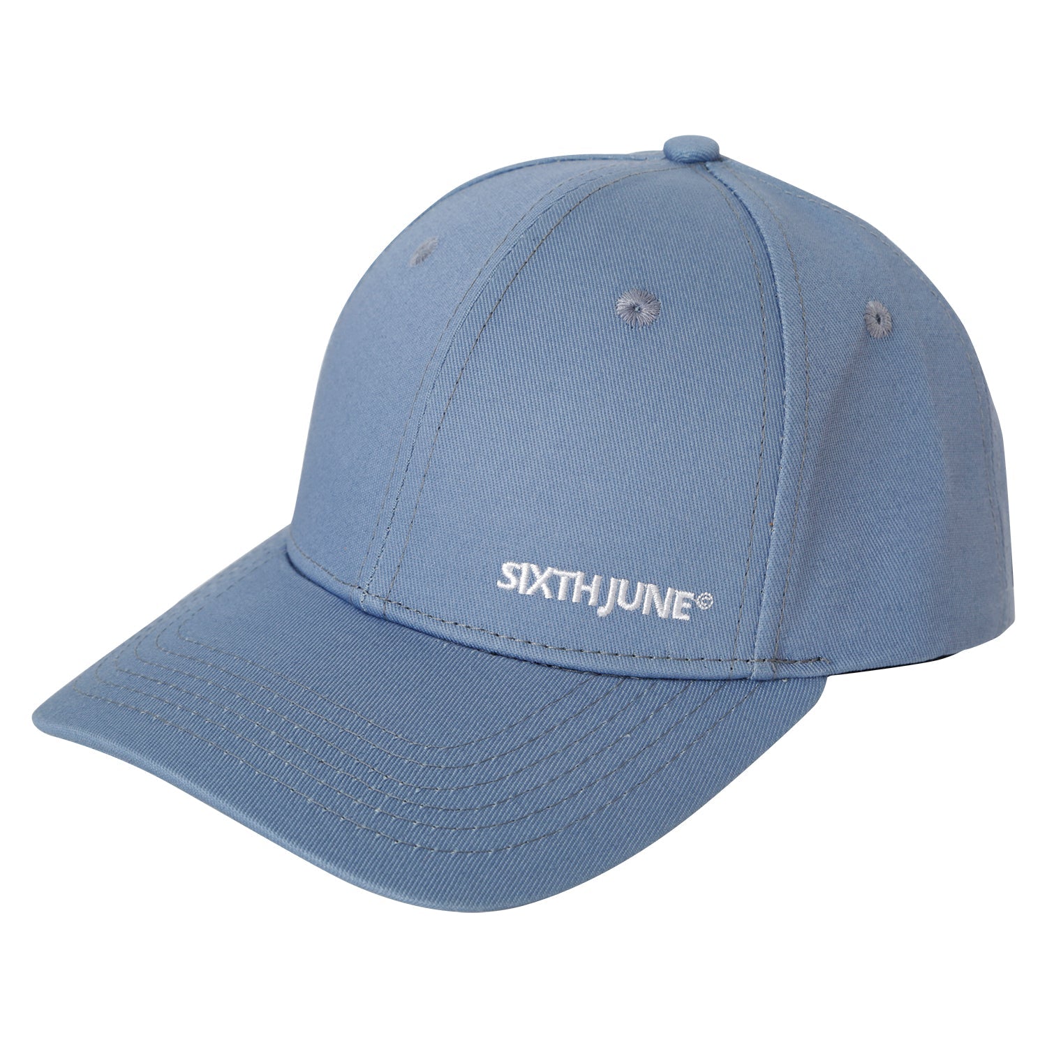 Sixth June - Casquette logo brodé mixte Bleu