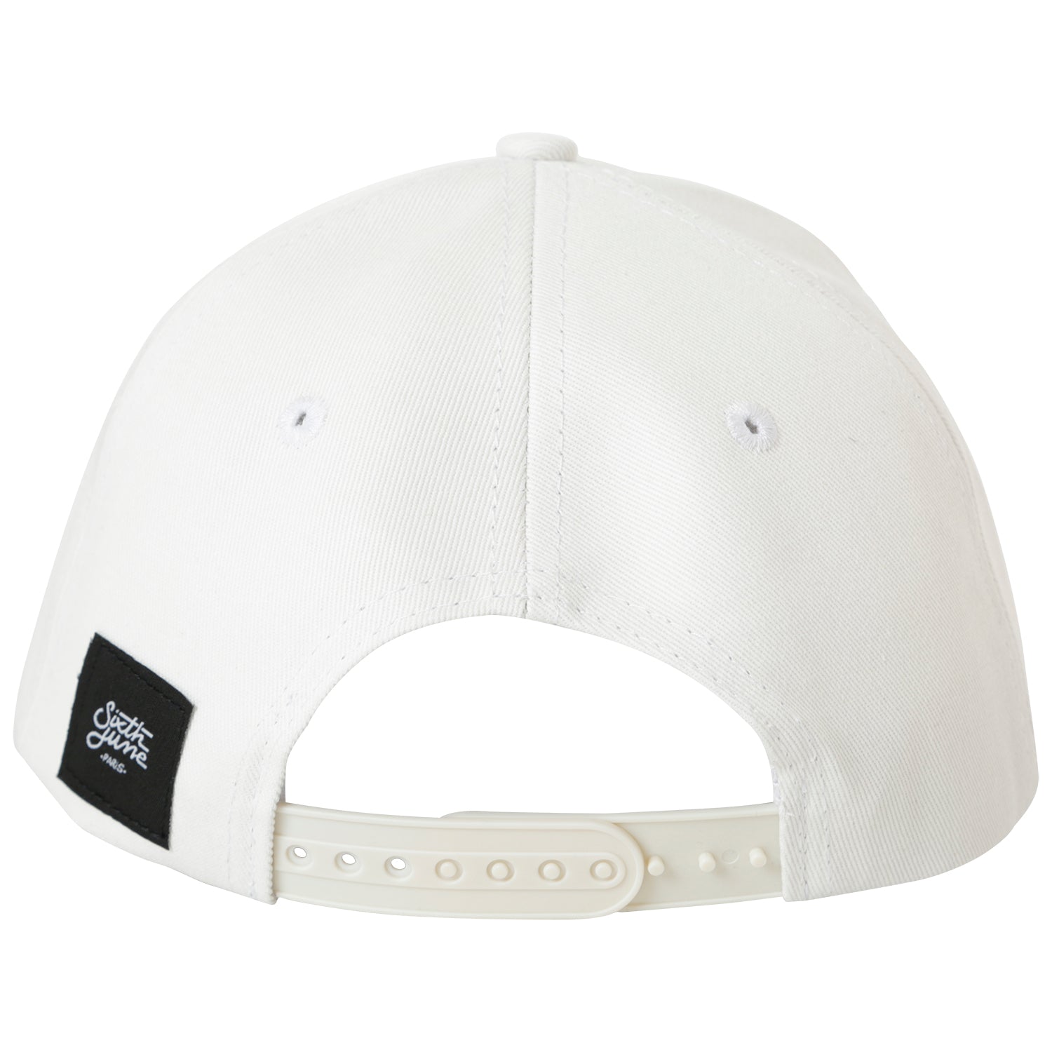 Sixth June - Casquette logo brodé mixte Blanc cassé