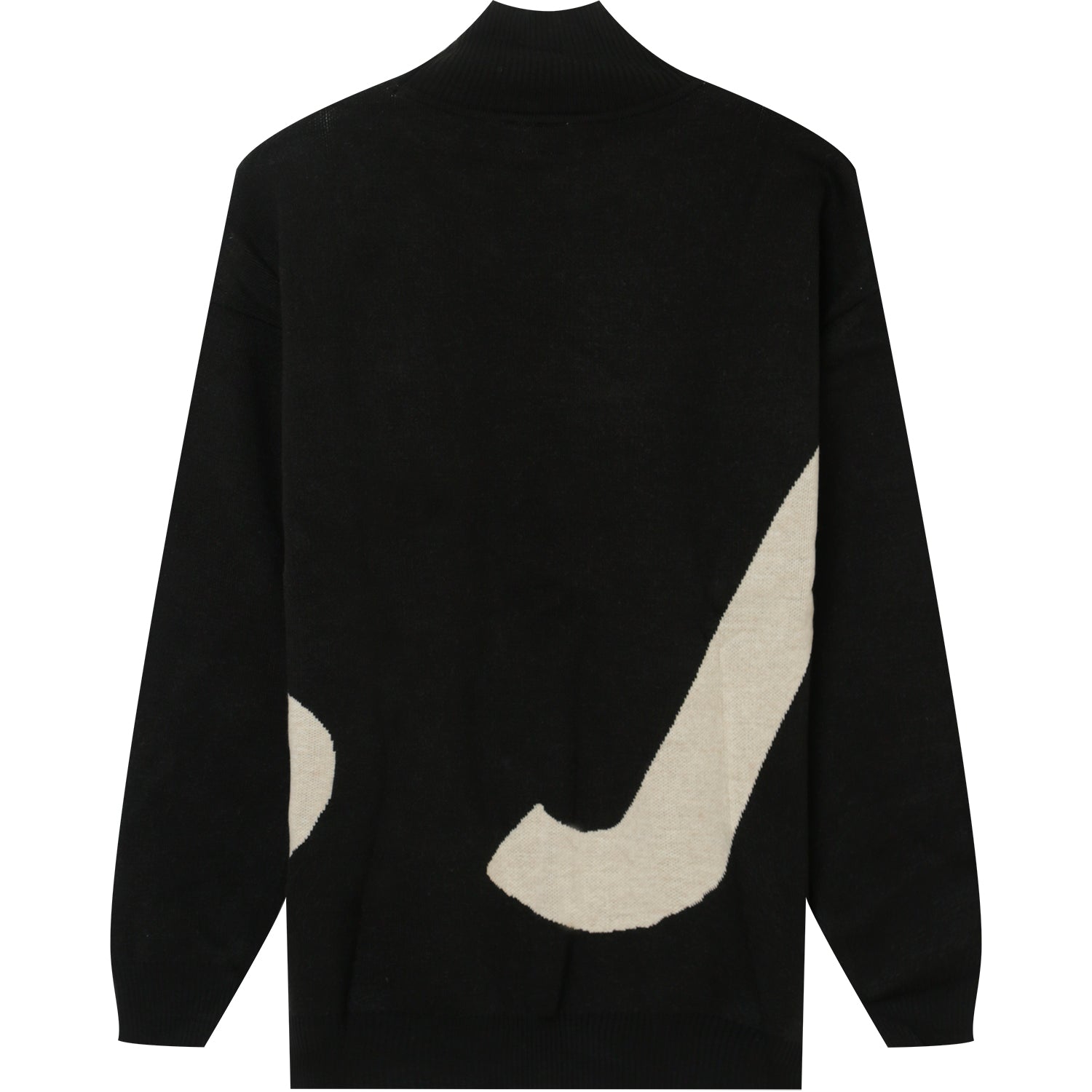 Sixth June - Pull maille logo asymétrique Noir