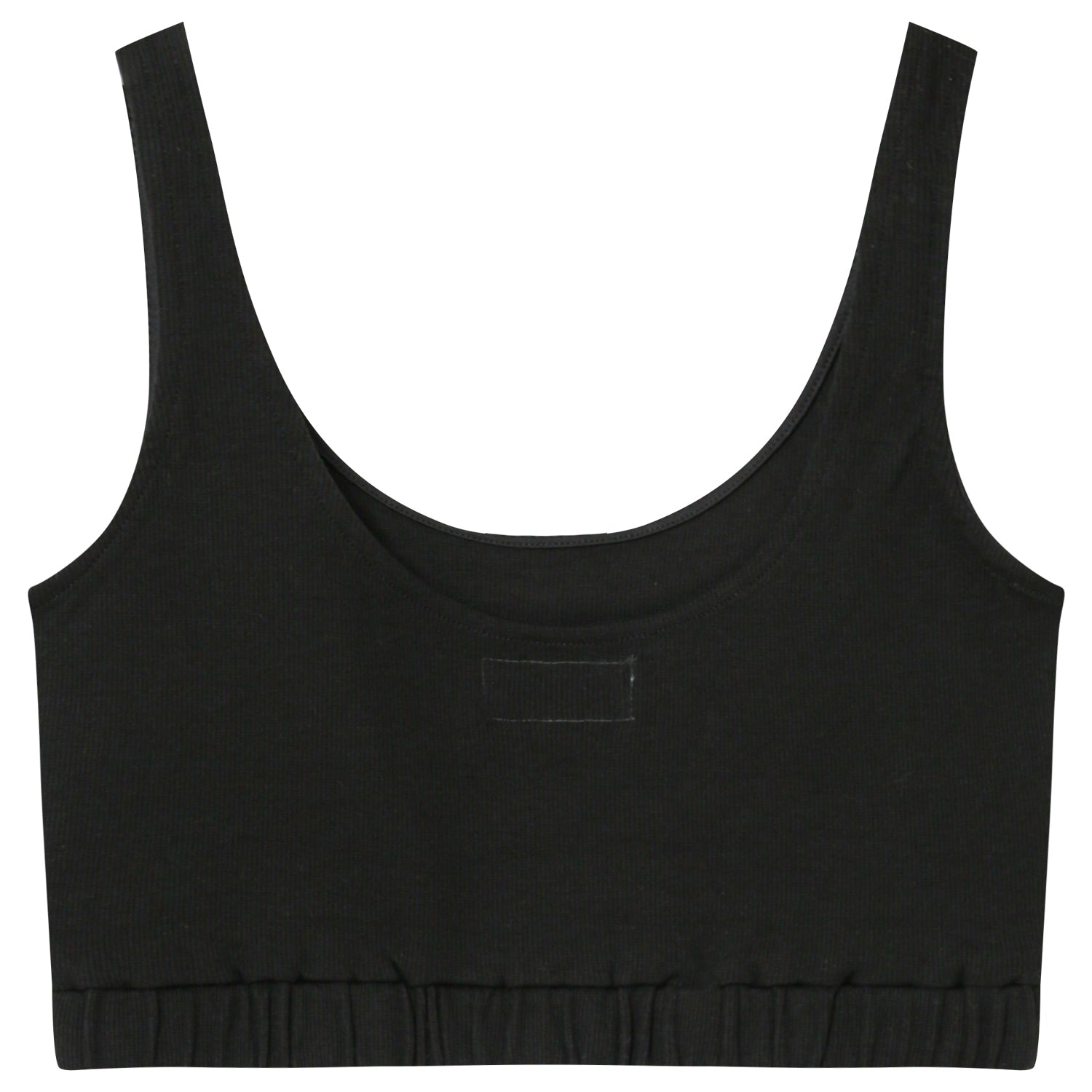 Sixth June - Brassière côtelé gothique Noir