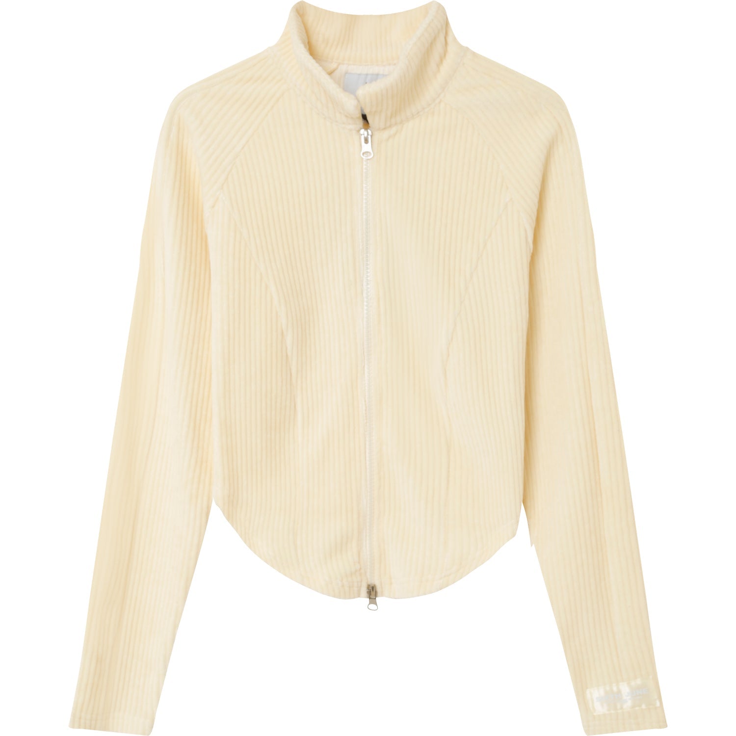 Sixth June - Veste velours corset Beige clair