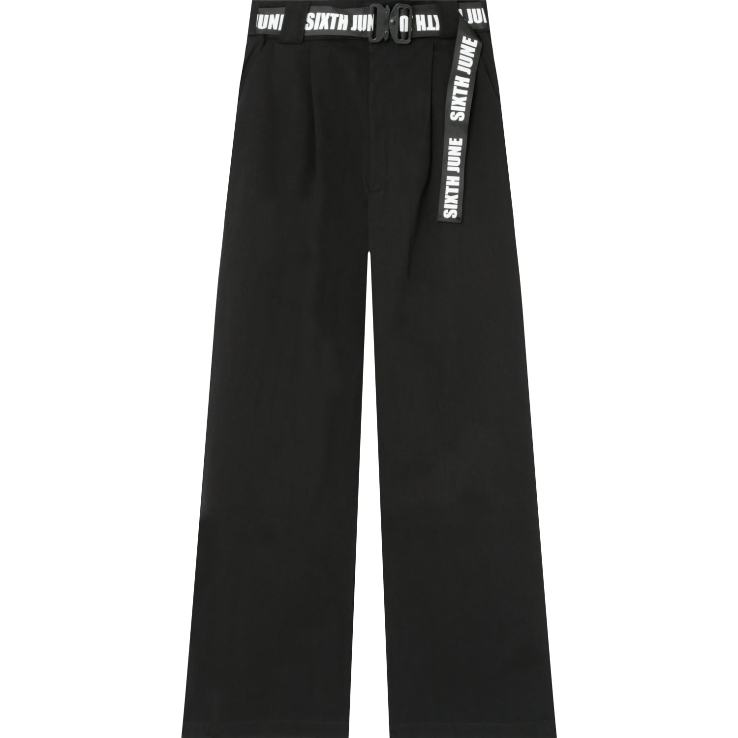 Sixth June - Pantalon sergé large Noir