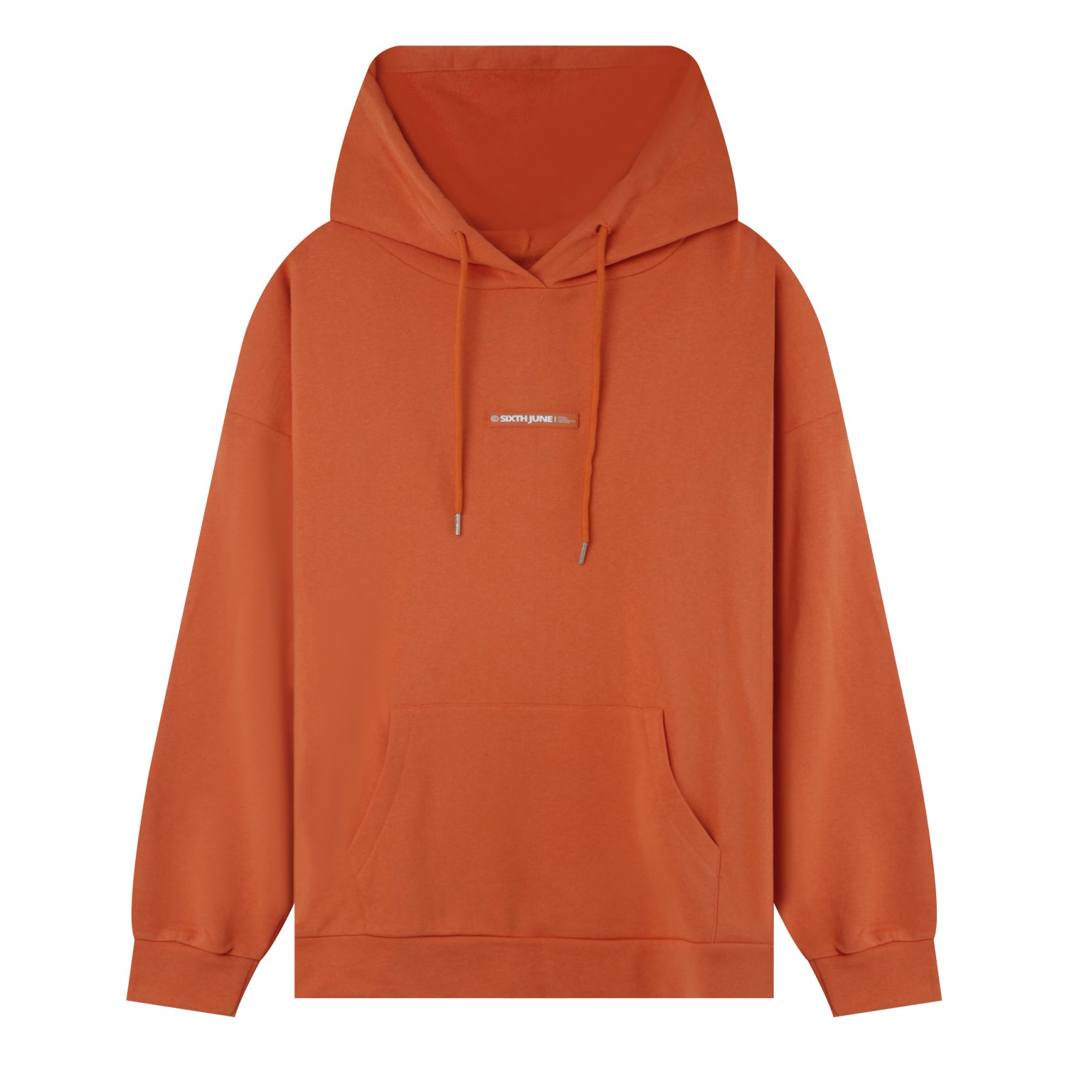 Sixth June - Sweatshirt grand logo Orange foncé
