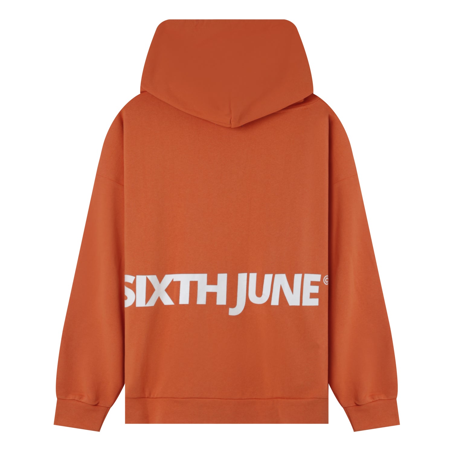 Sixth June - Sweatshirt grand logo Orange foncé