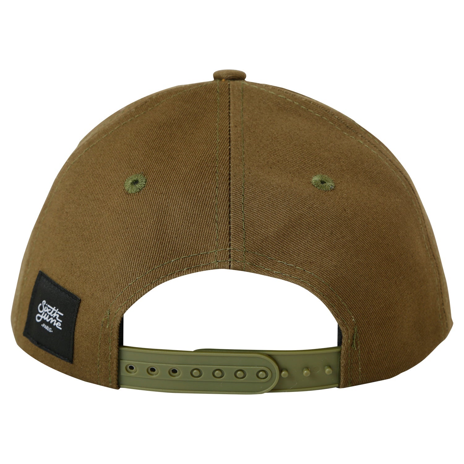 Sixth June - Casquette logo broderie mixte Vert kaki