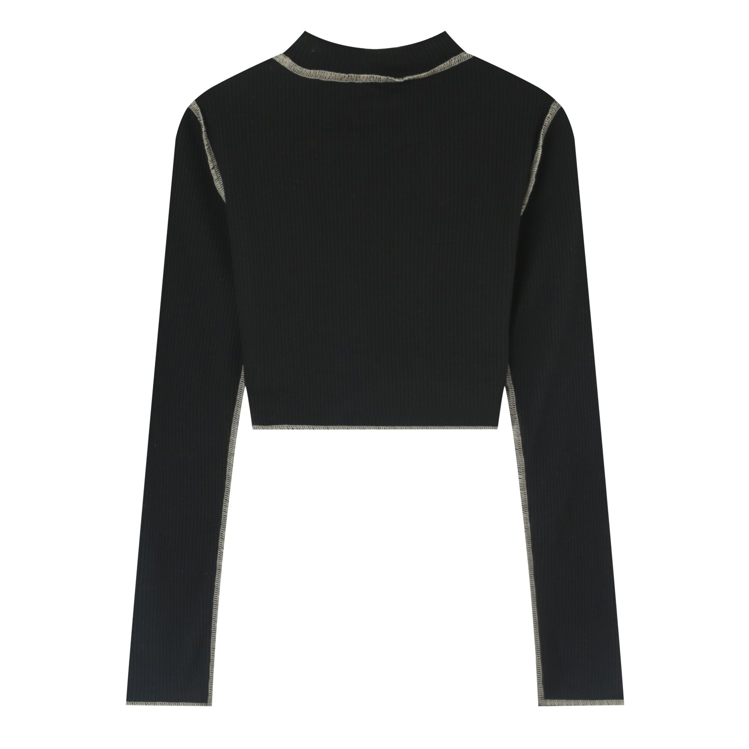 Sixth June - Top couture surfilée Noir