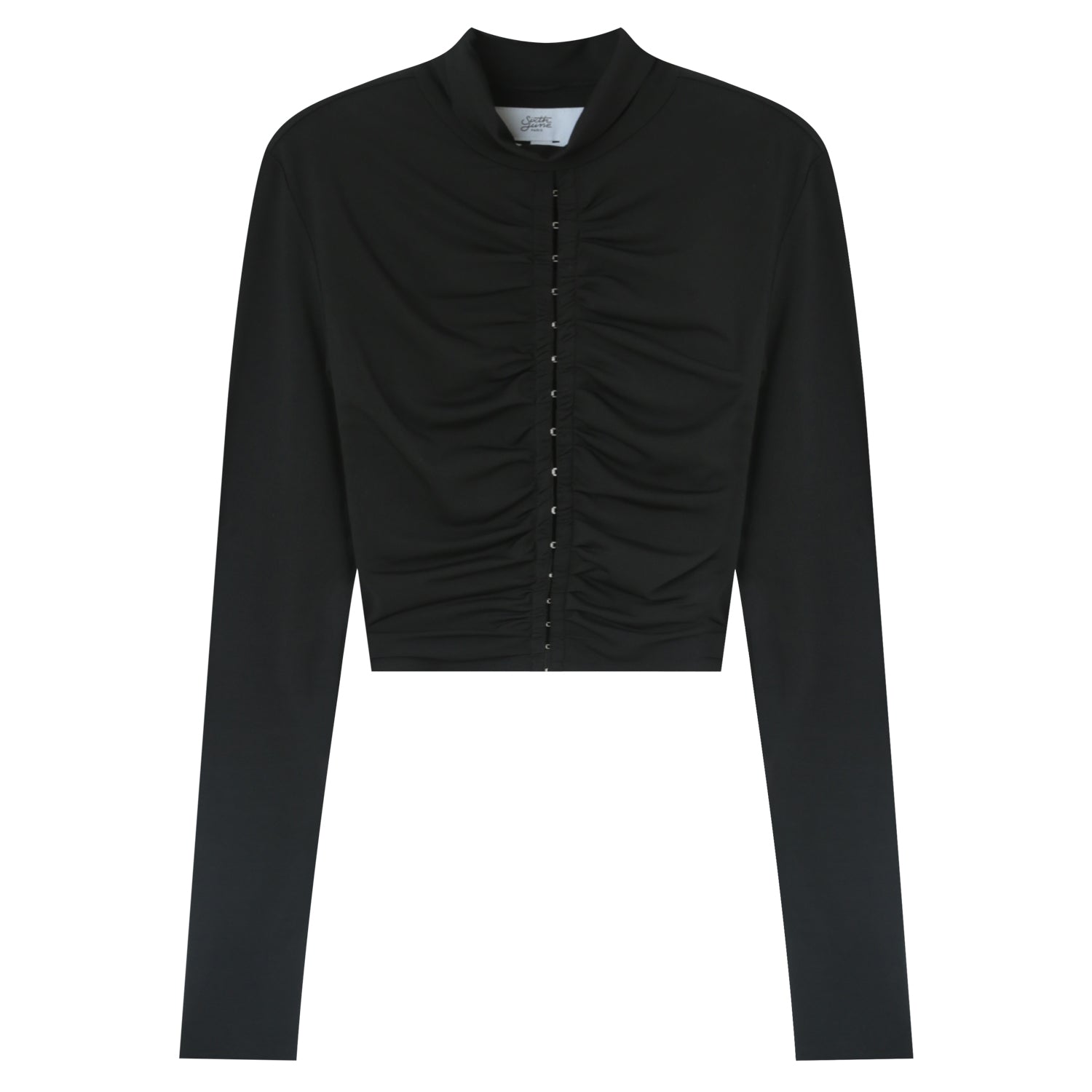 Sixth June - Top agrafes manches longues Noir