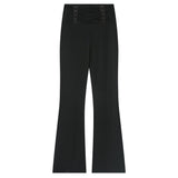 Sixth June - Pantalon fluide agrafes Noir