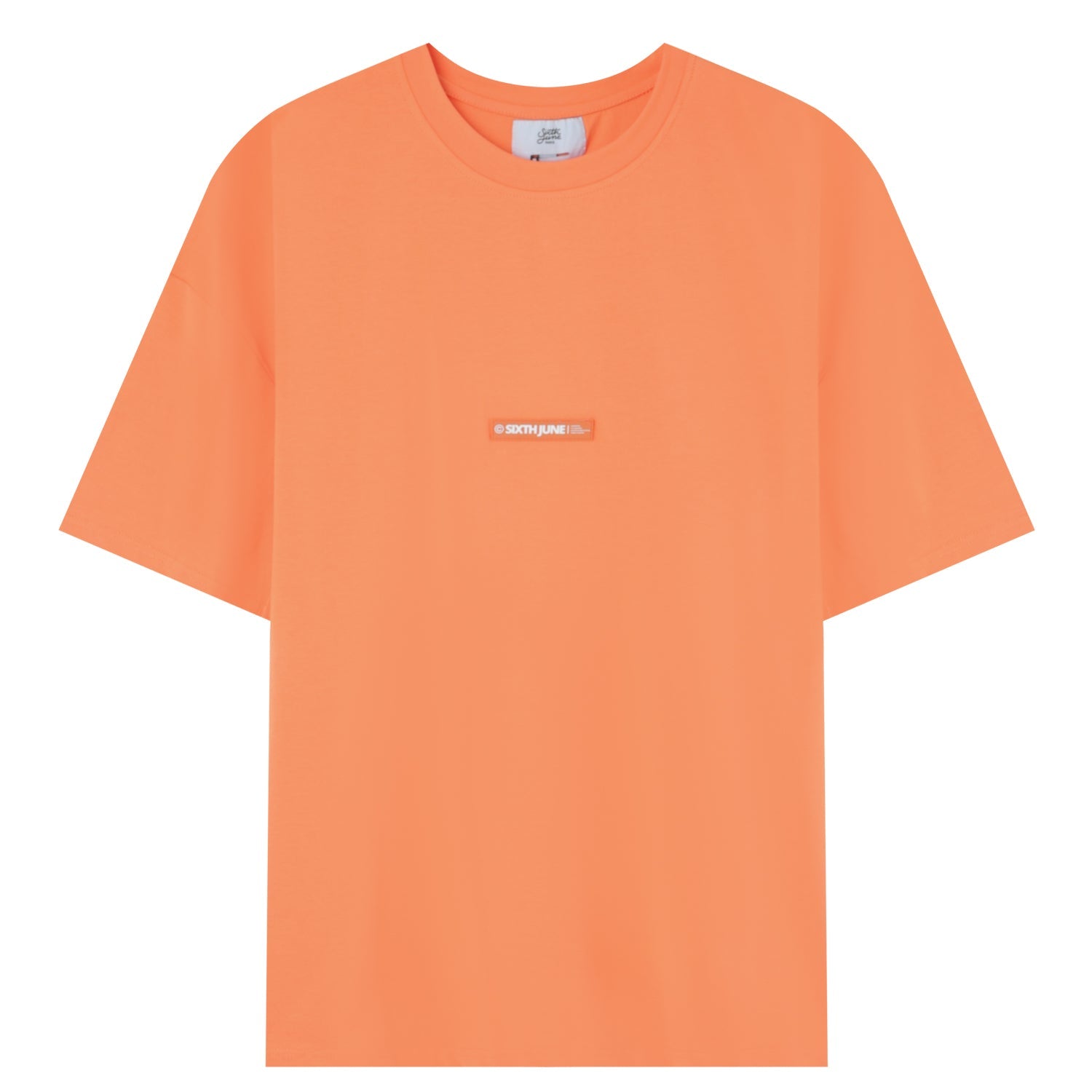 Sixth June - T-shirt grand logo Orange