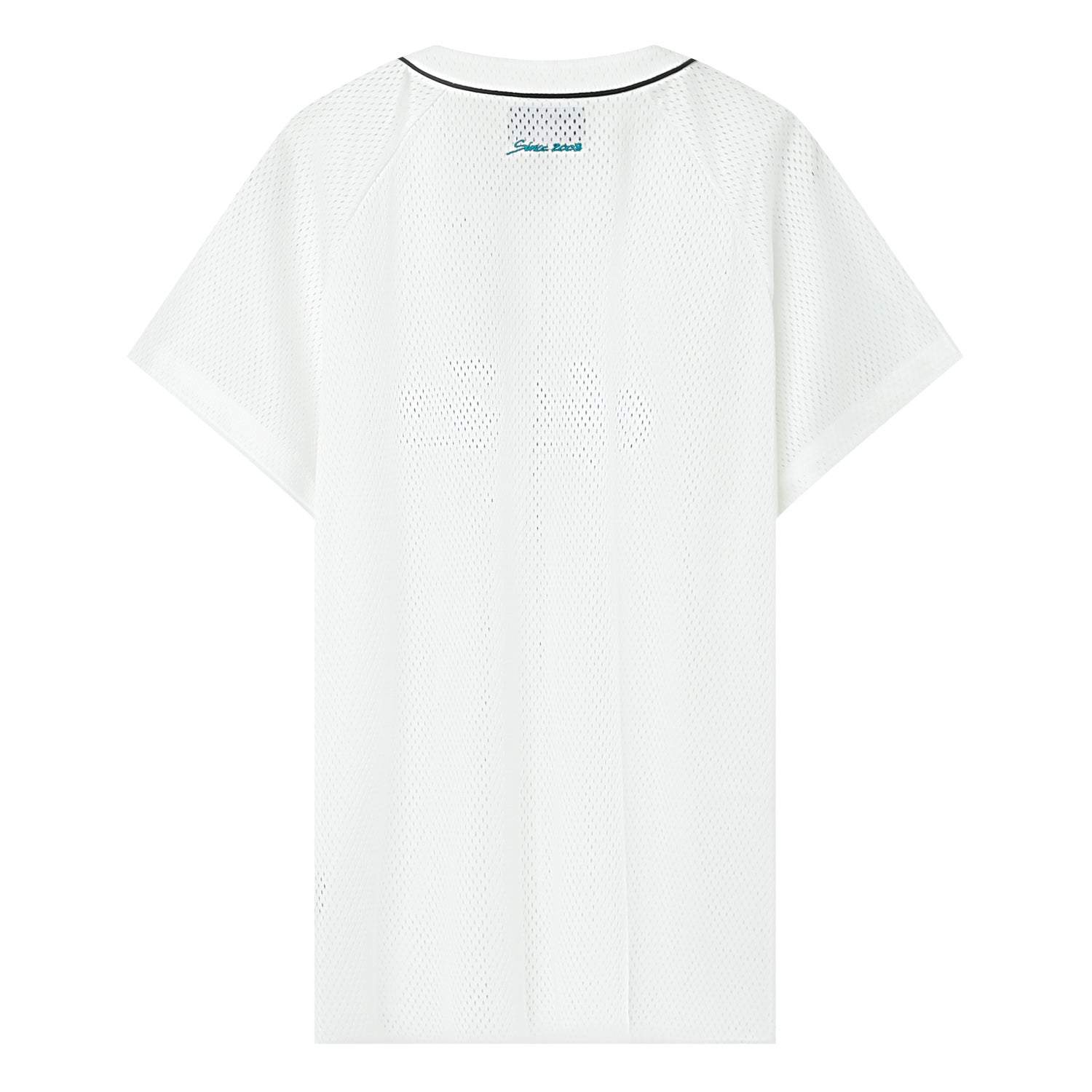 Sixth June - Chemise mesh oversize signature Blanc