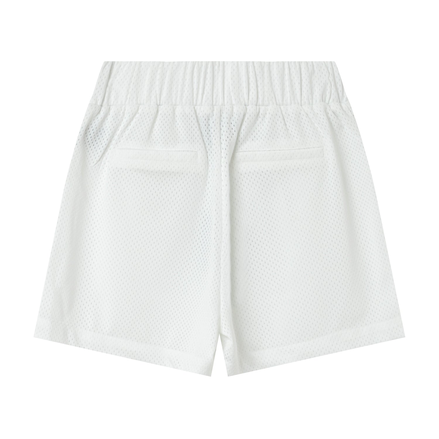 Sixth June - Short mesh logo Blanc