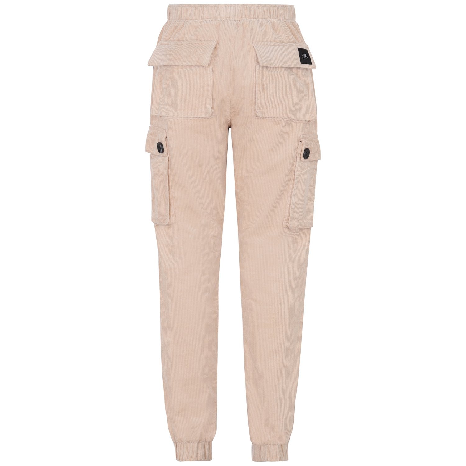 Sixth June - Pantalon cargo velours ceinture beige