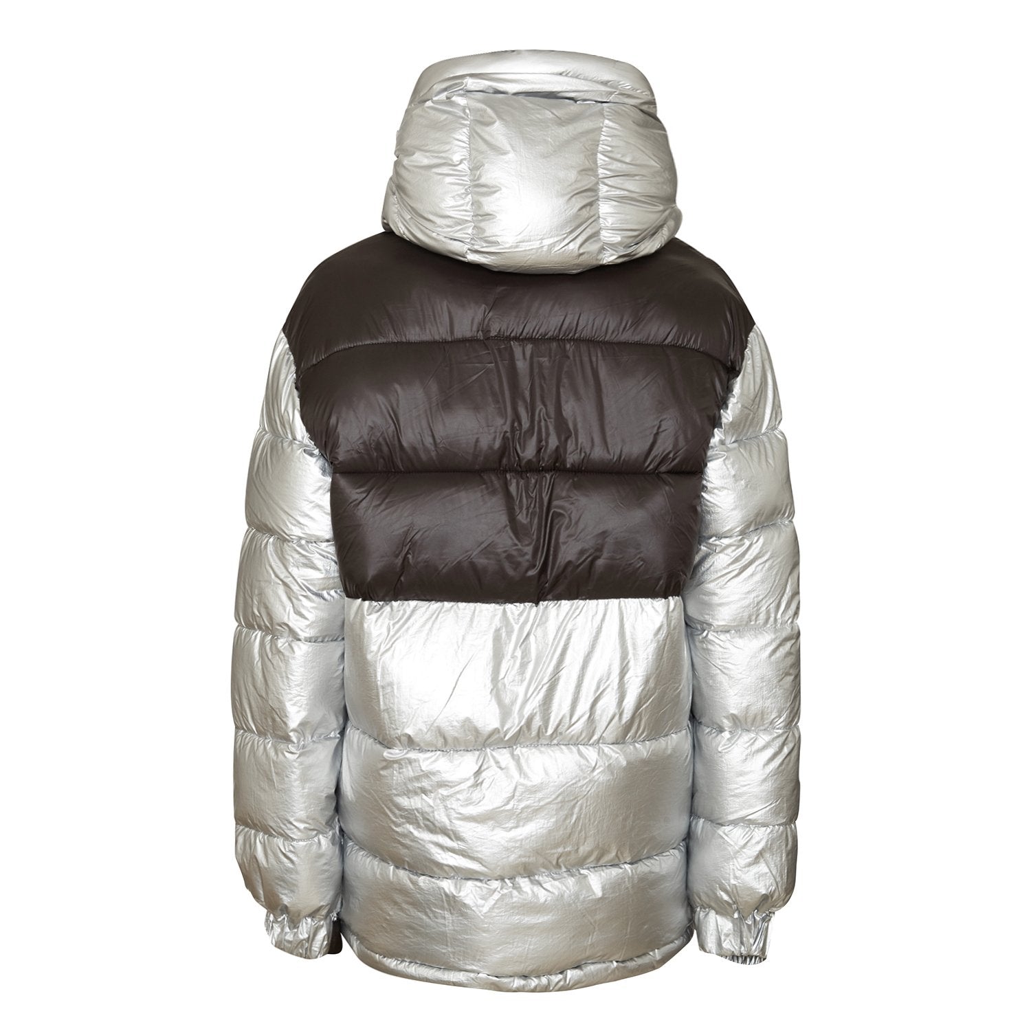 Tactical silver down jacket black