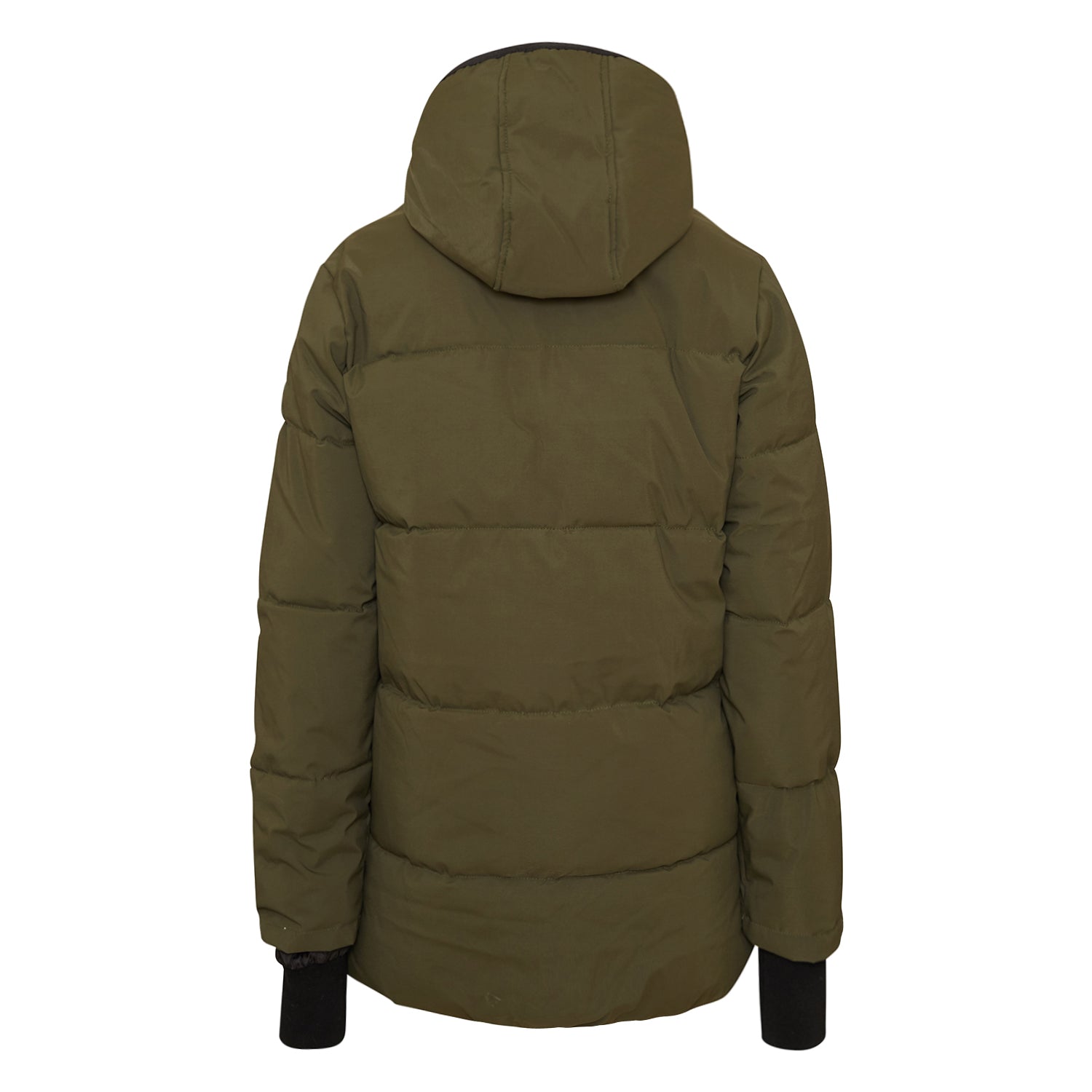 Sixth June - Doudoune mi-longue détails kaki