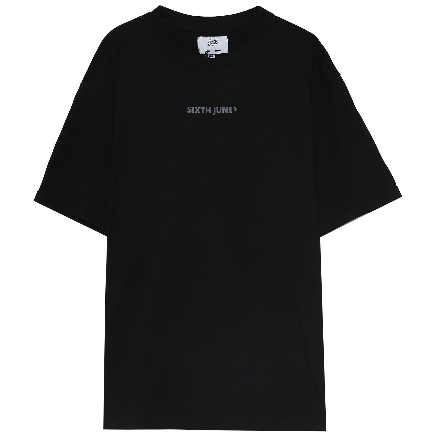Sixth June - T-shirt basique logo manches noir