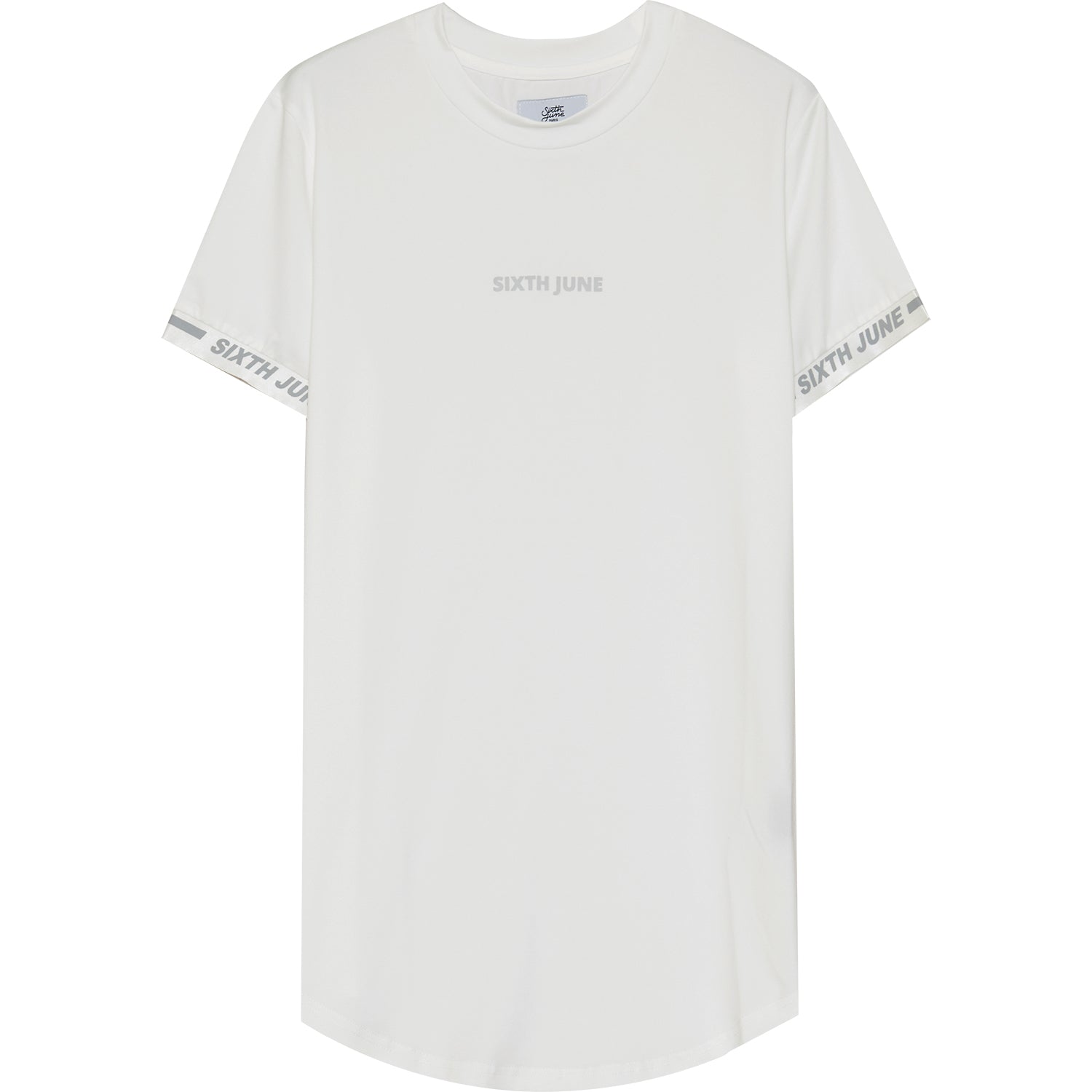 Sixth June - T-shirt maillot logo manche blanc