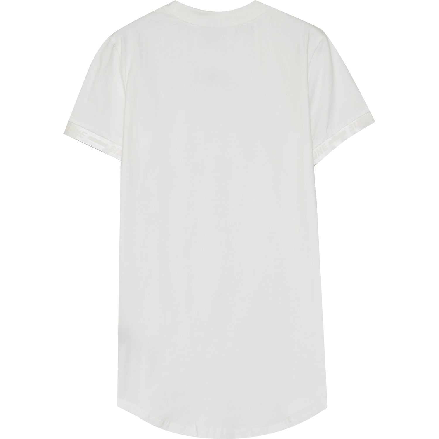 Sixth June - T-shirt iridescent logo manche blanc