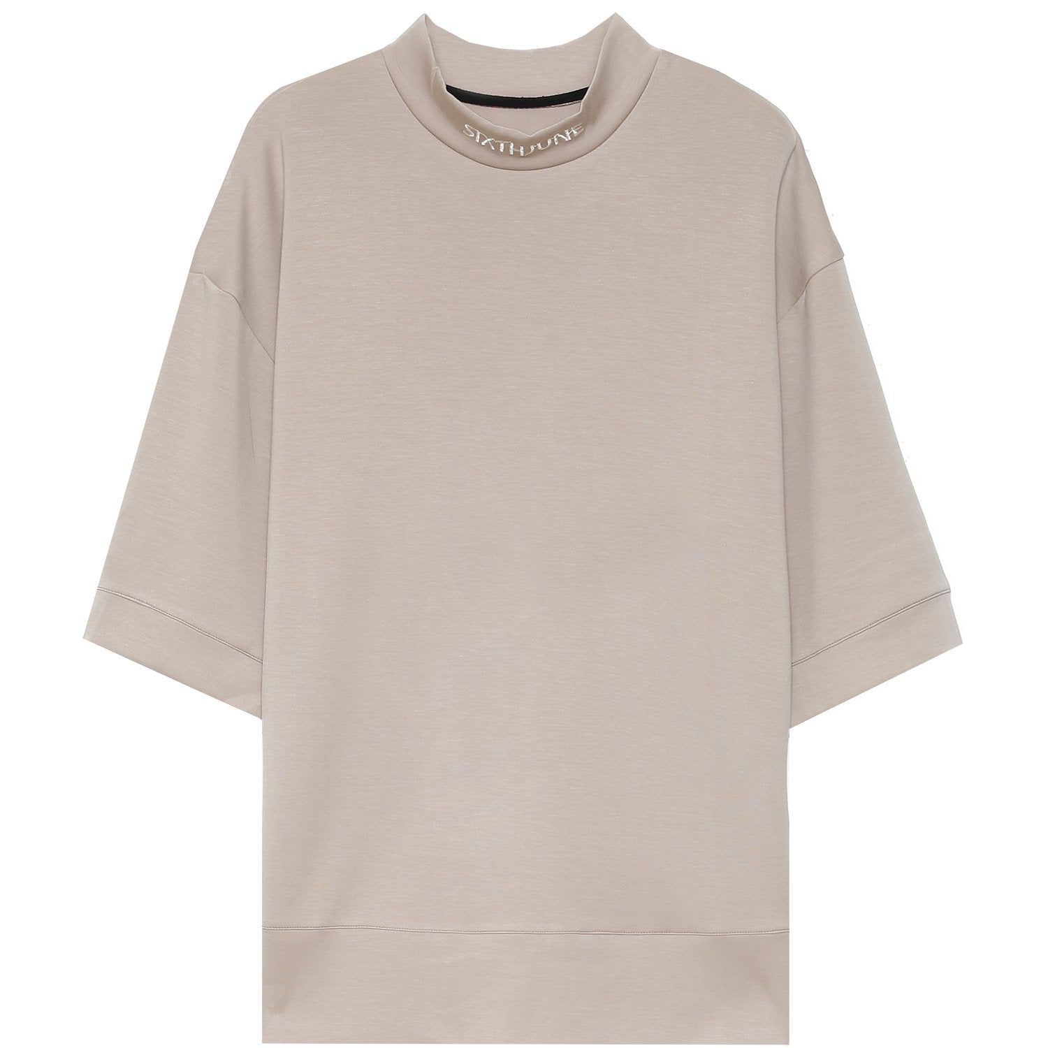 Sixth June - T-shirt manches mi-longues col Beige