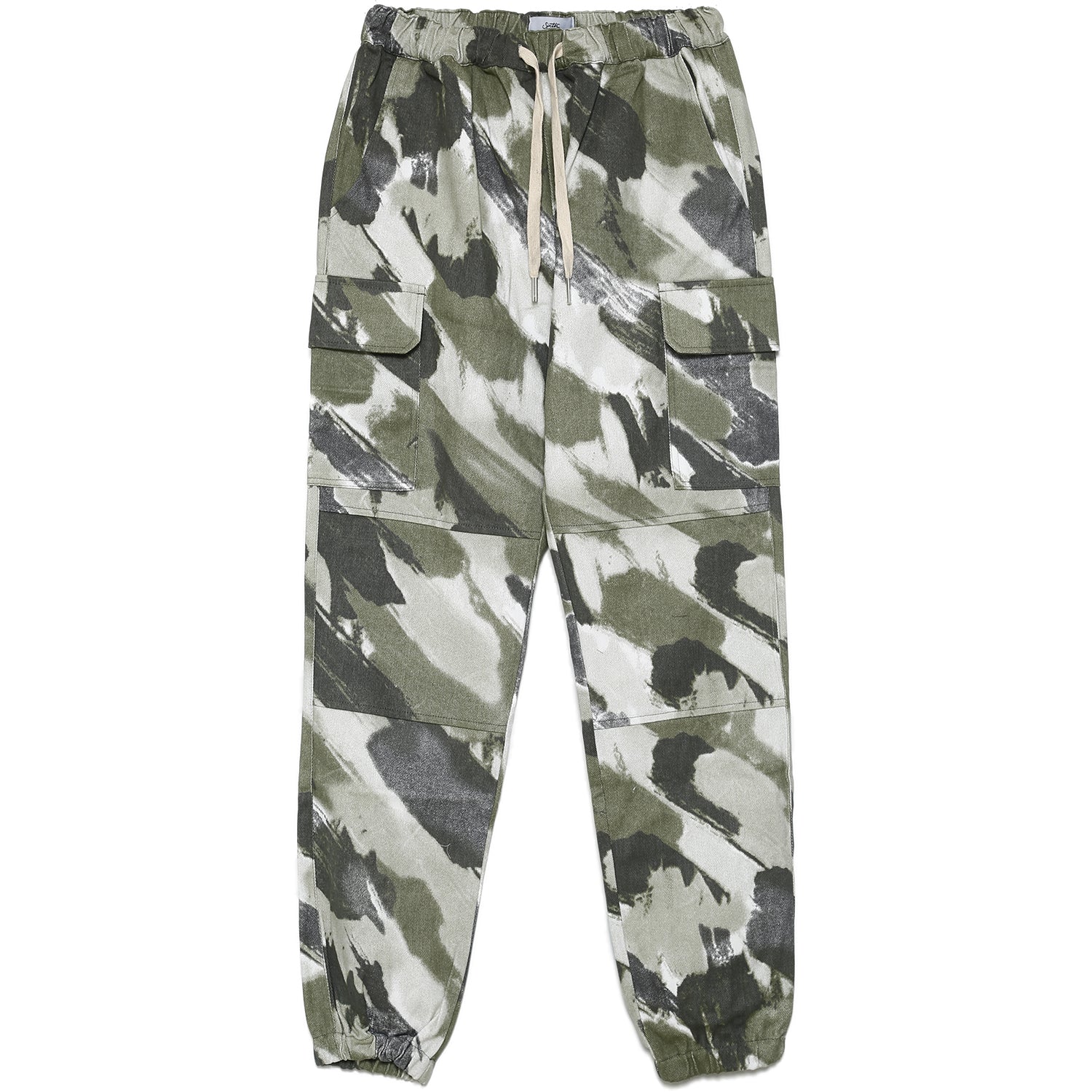 Sixth June - Pantalon camouflage cargo vert