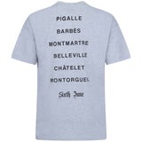 Sixth June - T-shirt district Paris gris
