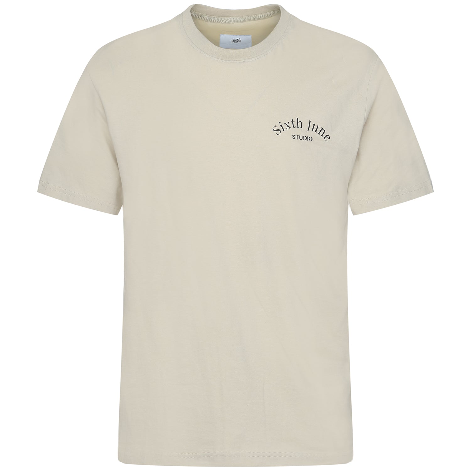 Sixth June - T-shirt studio imprimé beige