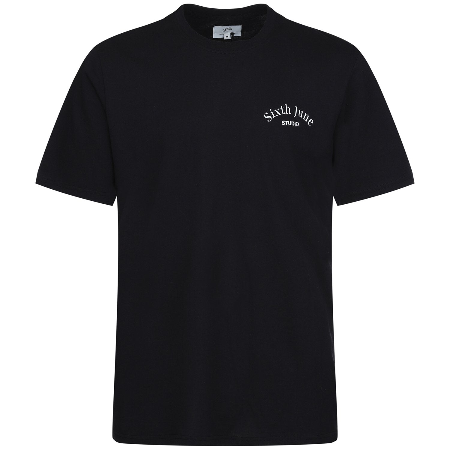 Sixth June - T-shirt studio imprimé noir