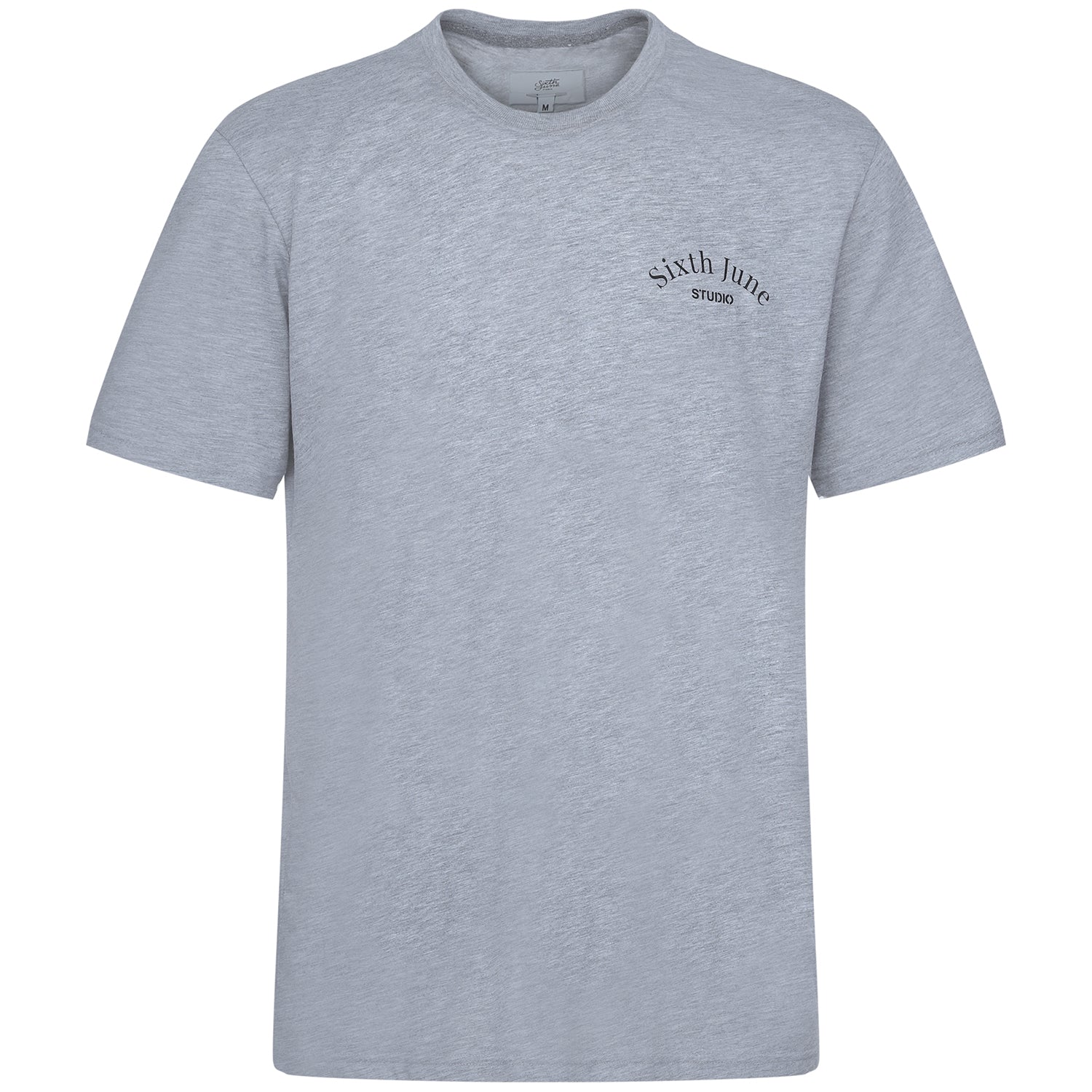 Sixth June - T-shirt studio imprimé gris