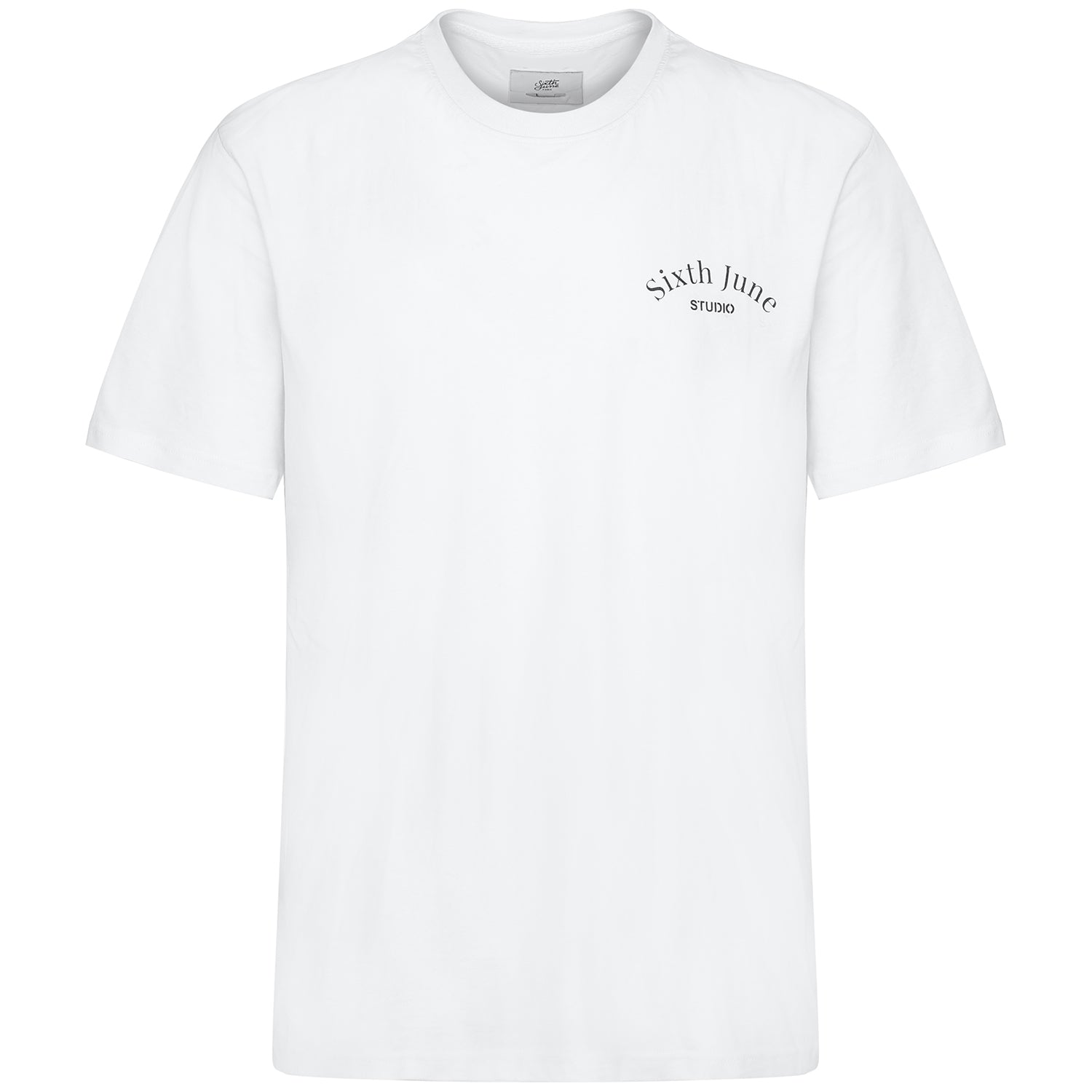 Sixth June - T-shirt studio imprimé blanc