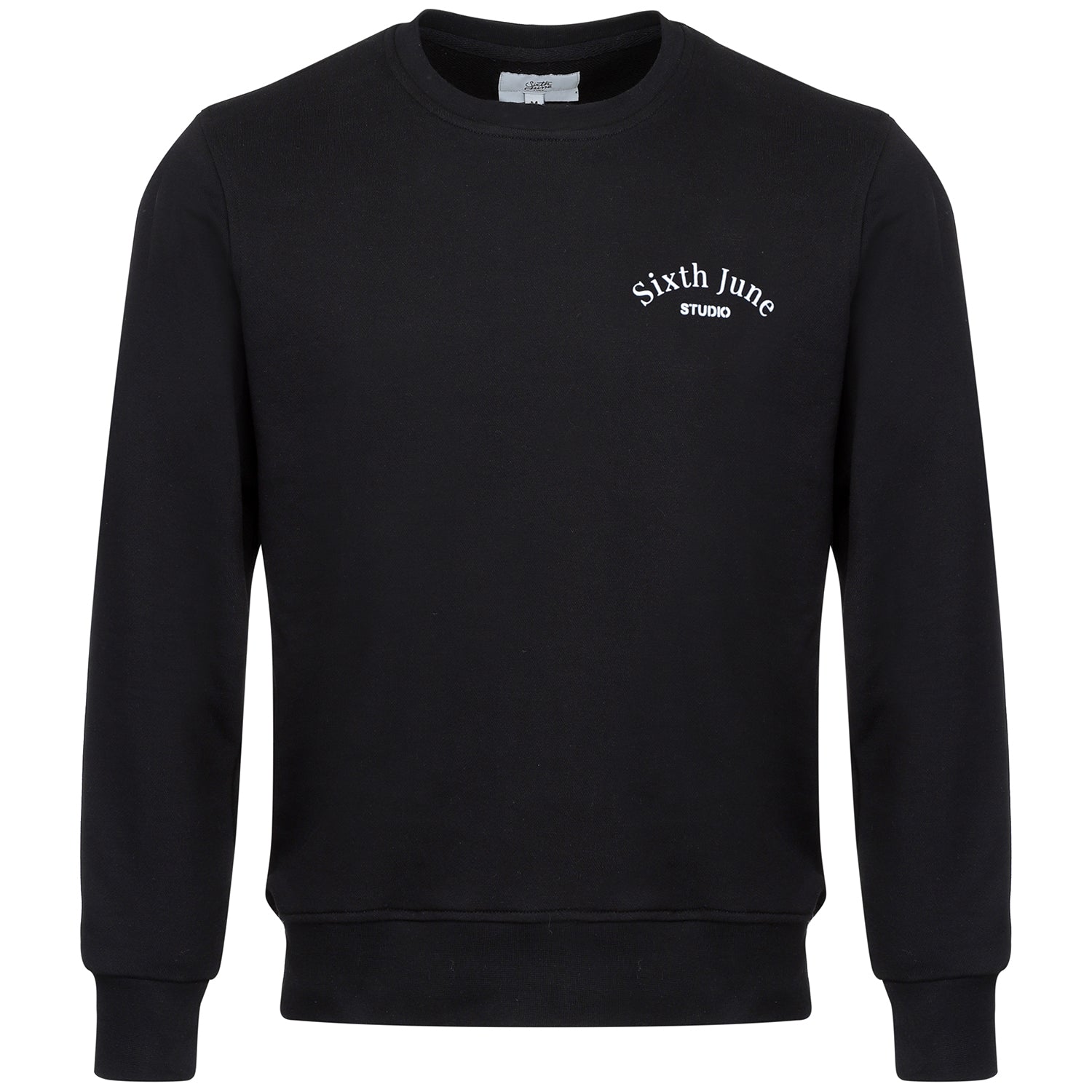 Sixth June - Sweatshirt studio imprimé noir