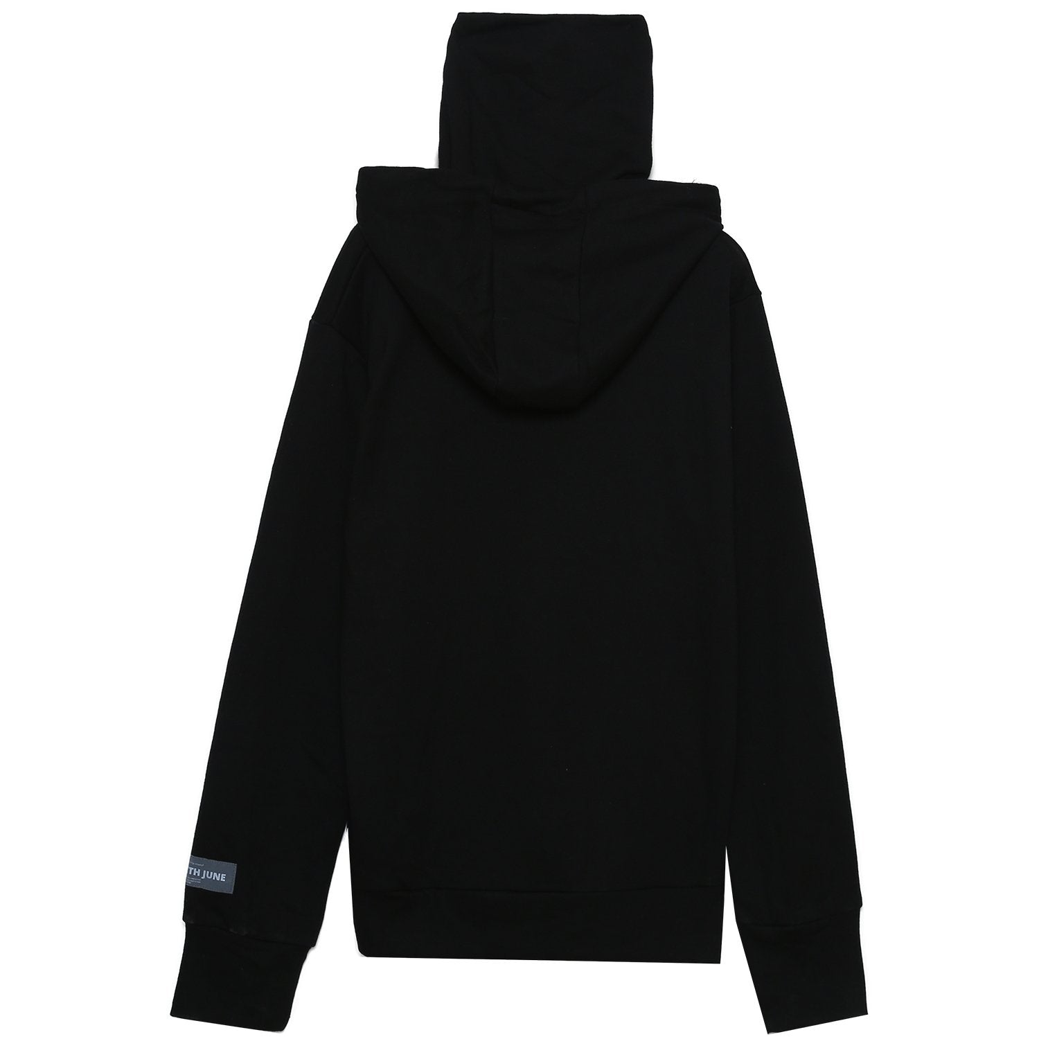 Sixth June - Sweat capuche cache cou intégré Noir