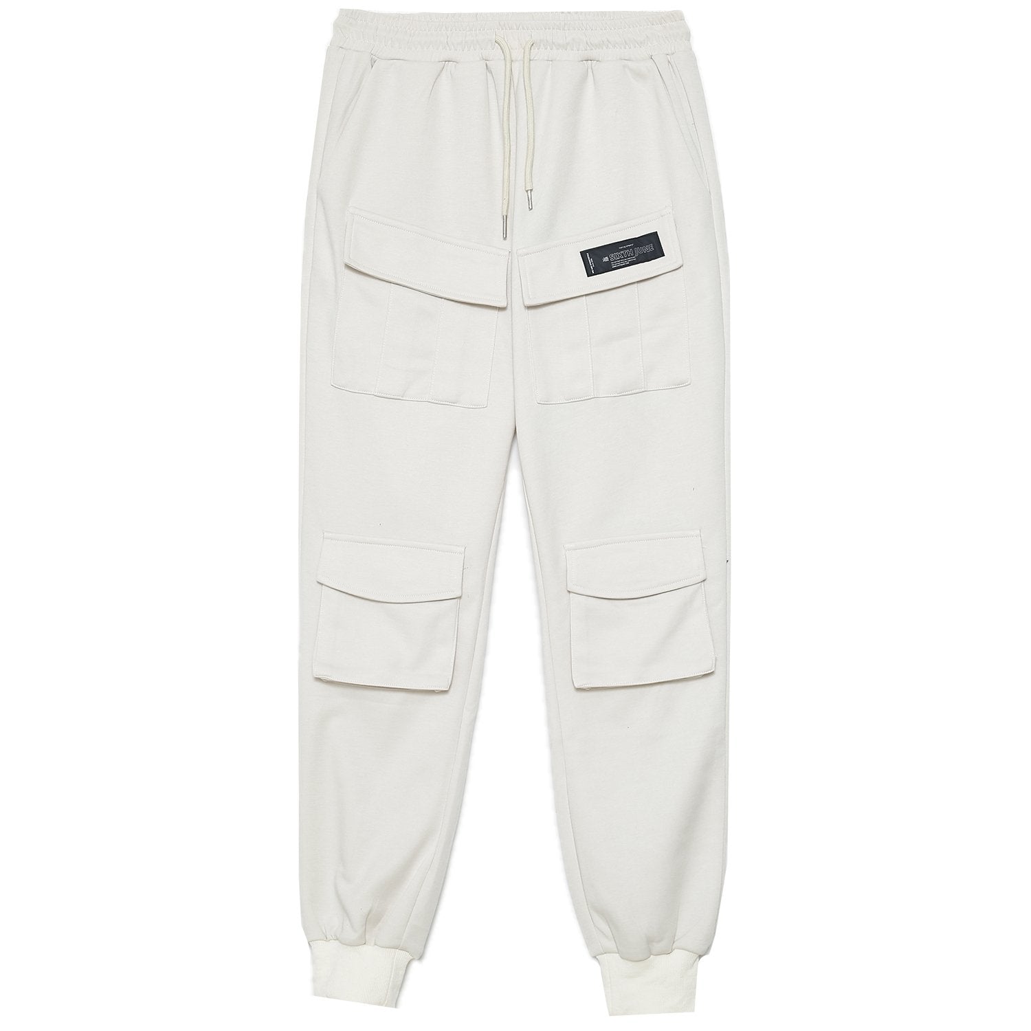 Cargo pockets joggers Beige