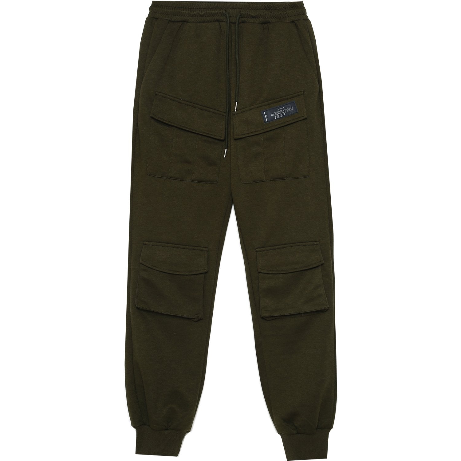 Jogging poches cargo kaki