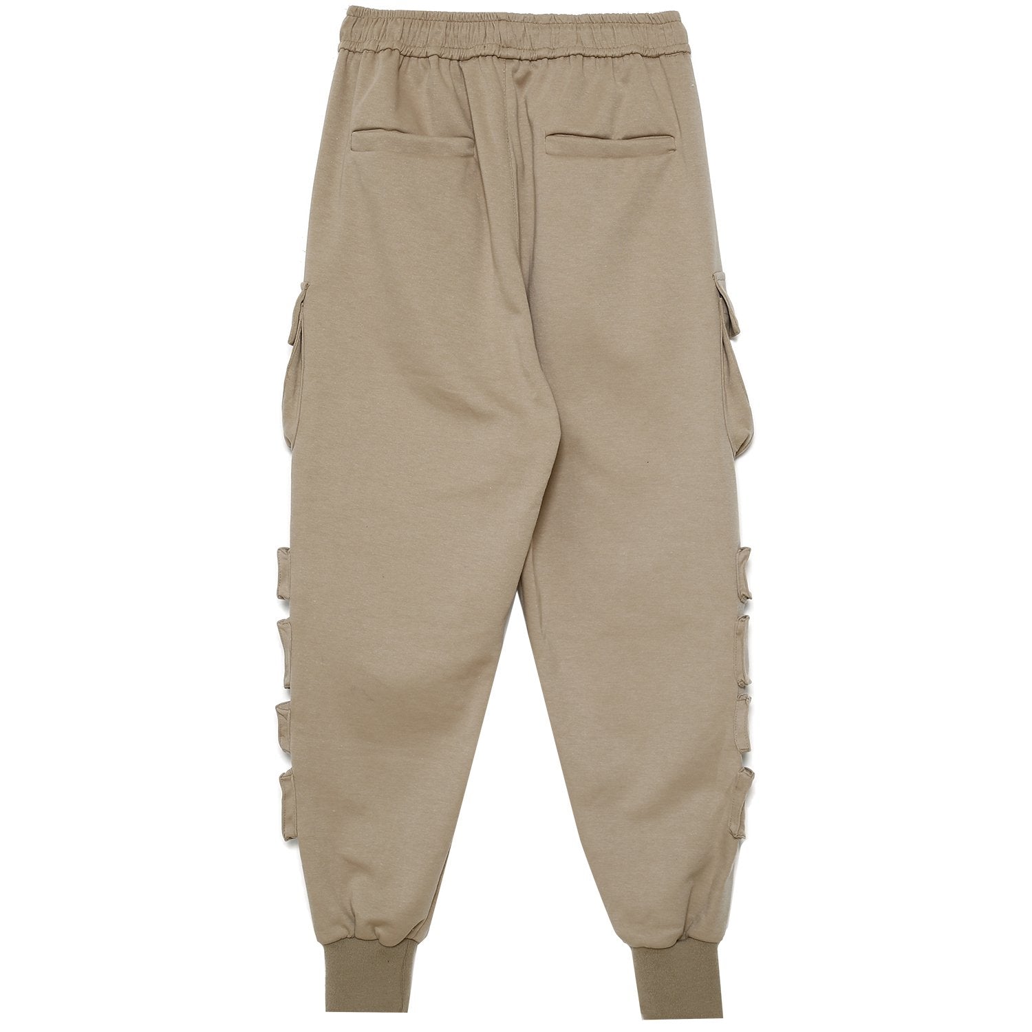 Straps cargo joggers beige