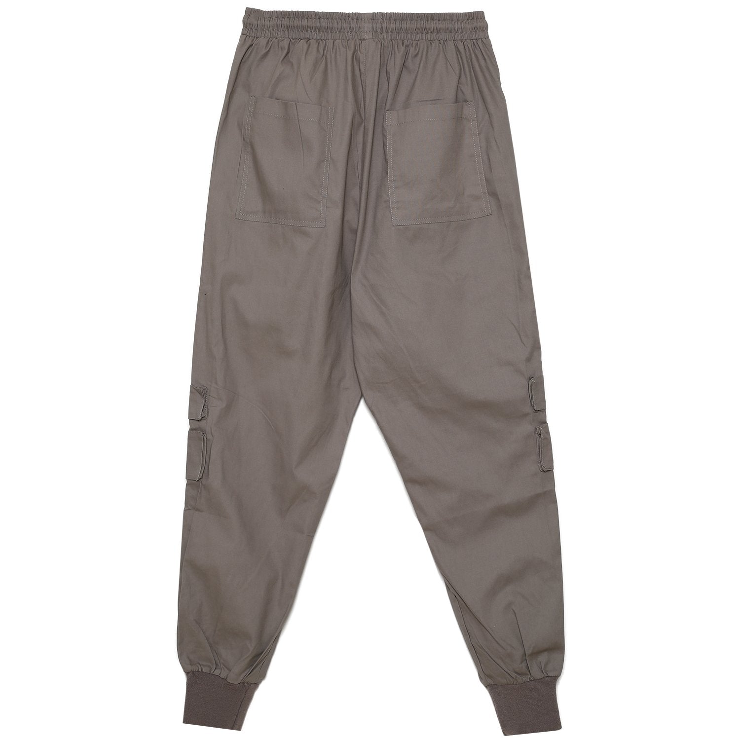 Pantalon cargo poche zip Marron